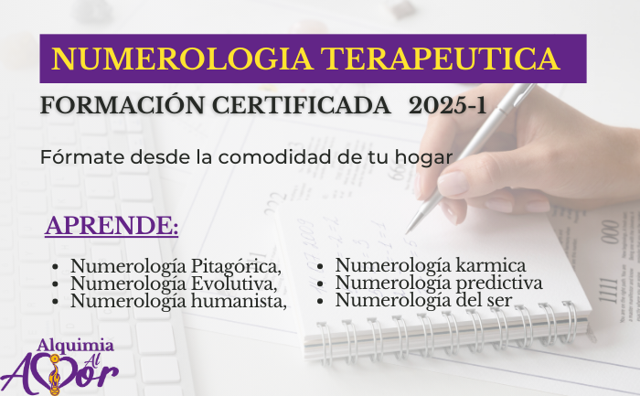 Formación Numerología Terapéutica 2025-1