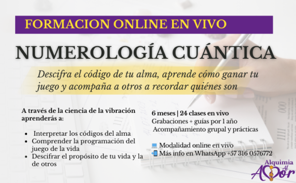 Numerología cuántica 2026-1