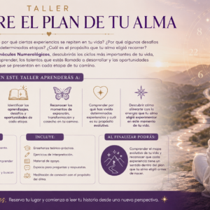 Taller: Descubre el plan de tu alma