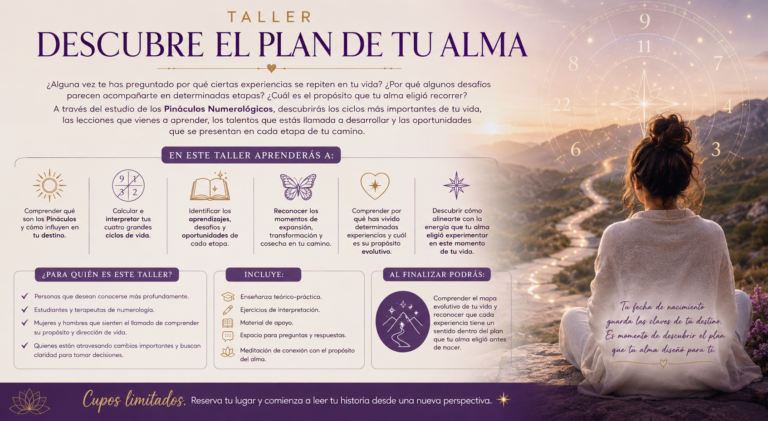 Taller: Descubre el plan de tu alma
